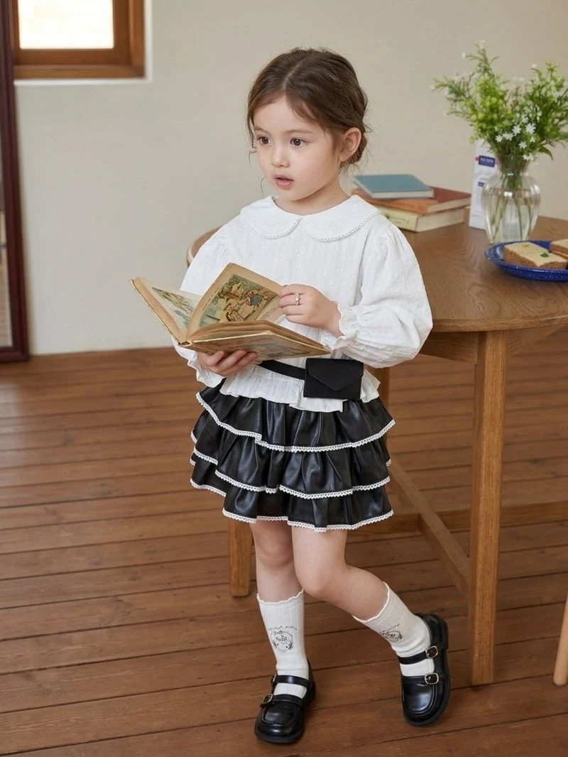 Dalla - Korean Children Fashion - #littlefashionista - Lala Ruffle Skort - 6