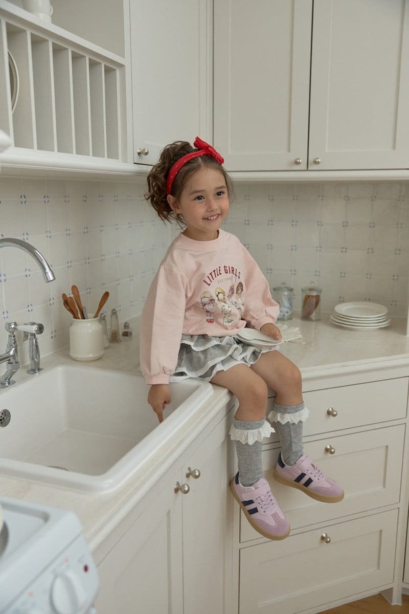 Dalla - Korean Children Fashion - #Kfashion4kids - Little Girls Sweatshirt - 4