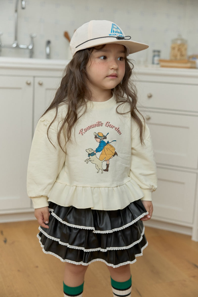 Dalla - Korean Children Fashion - #magicofchildhood - Girl and Puppy Sweatshirt - 3