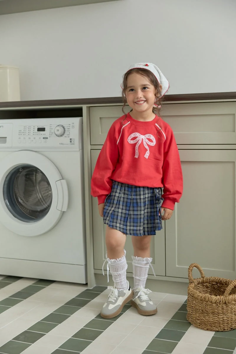 Dalla - Korean Children Fashion - #magicofchildhood - Colby Check Wrap Skort - 10
