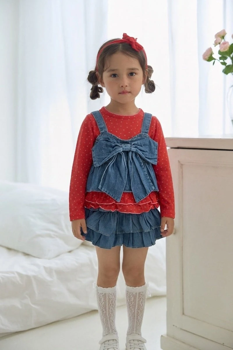Dalla - Korean Children Fashion - #minifashionista - Butterfly Bustier - 9
