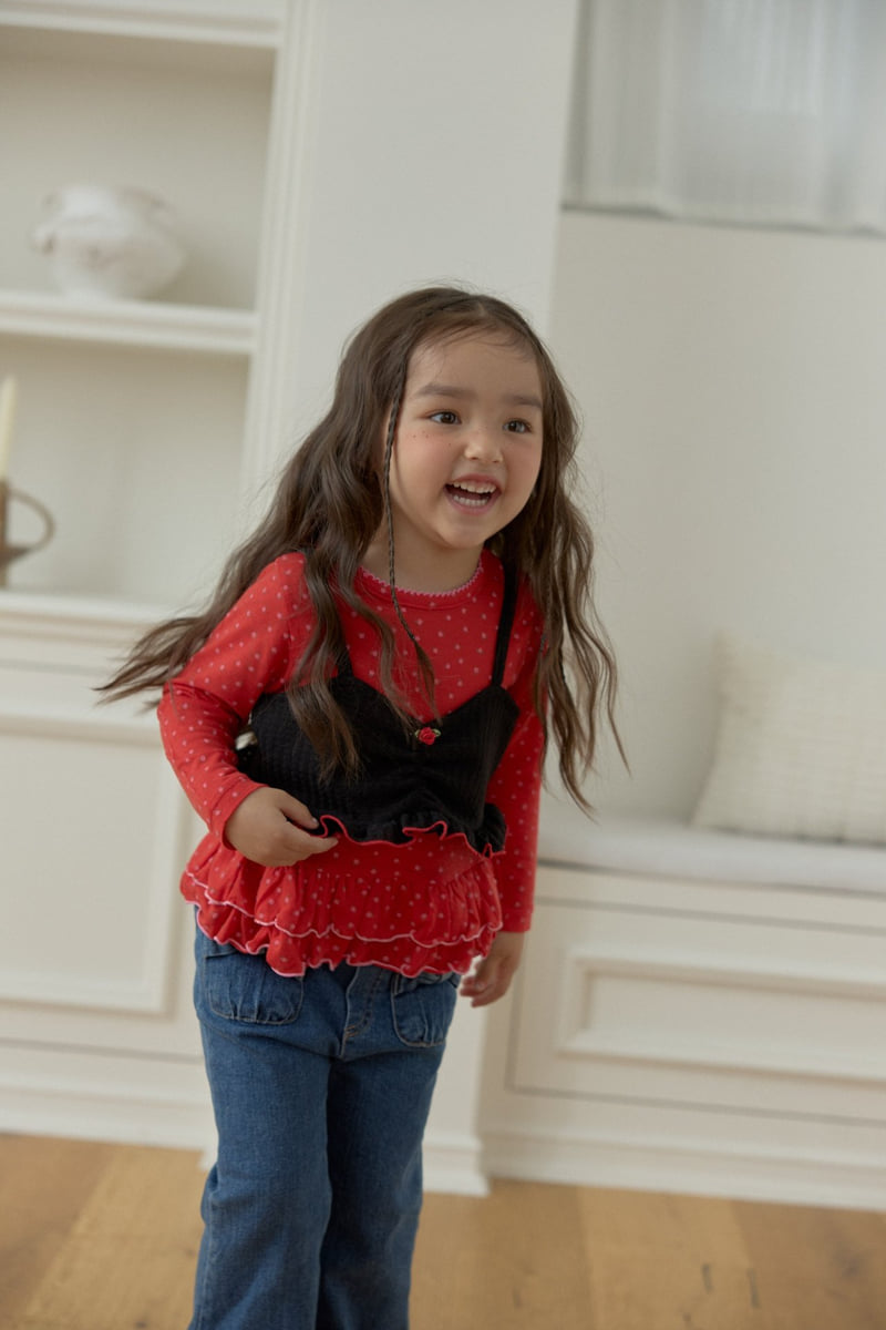Dalla - Korean Children Fashion - #todddlerfashion - Niji Flower Tee