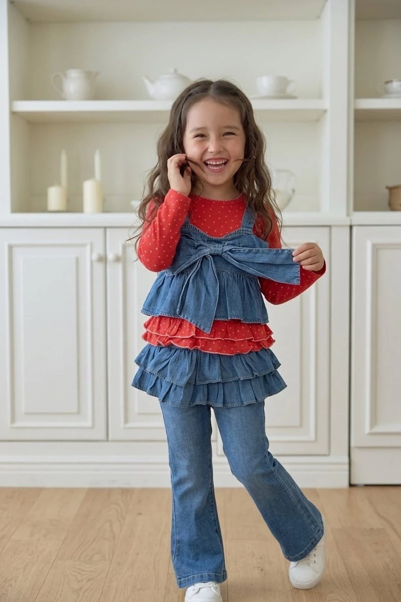 Dalla - Korean Children Fashion - #todddlerfashion - Butterfly Bustier - 11