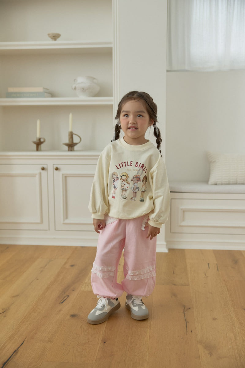 Dalla - Korean Children Fashion - #todddlerfashion - Little Girls Sweatshirt - 8
