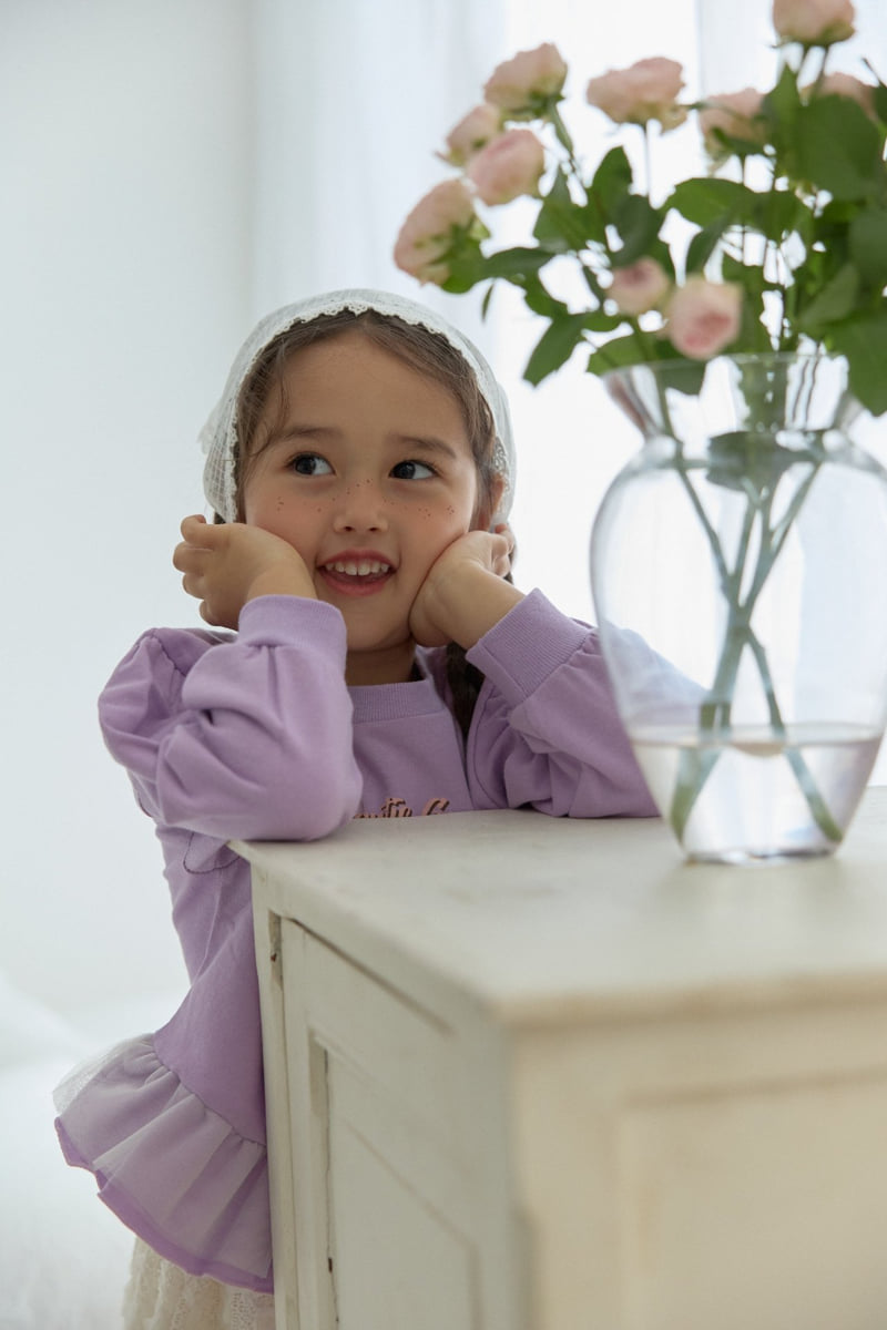 Dalla - Korean Children Fashion - #toddlerclothing - Girl and Puppy Sweatshirt - 7