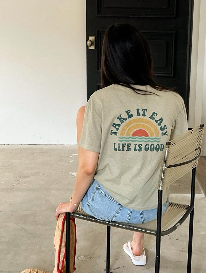 Diana - Korean Women Fashion - #momslook - Take Tee - 9