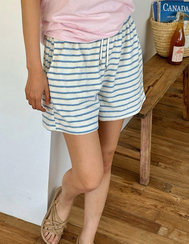 Diana - Korean Women Fashion - #momslook - Marine Terry Shorts - 6