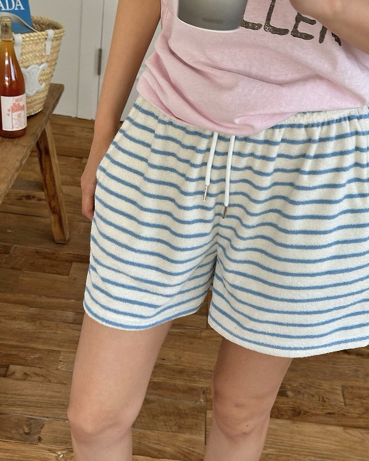 Diana - Korean Women Fashion - #momslook - Marine Terry Shorts - 7