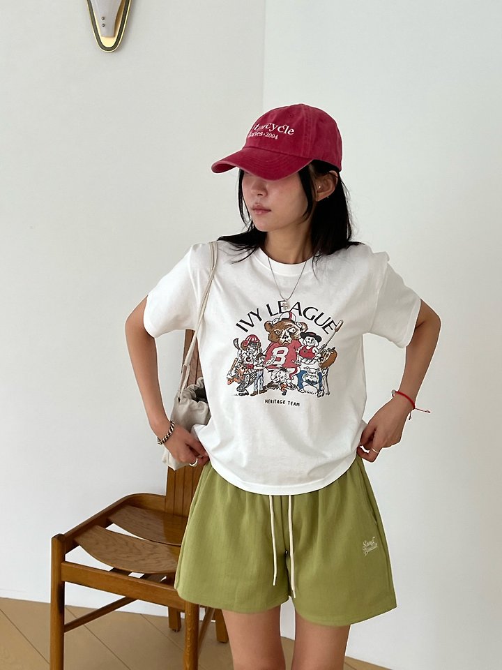 Diana - Korean Women Fashion - #momslook - League Tee - 4