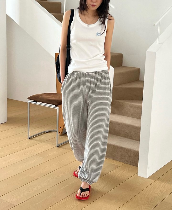 Diana - Korean Women Fashion - #momslook - Rolly Jogger Pants