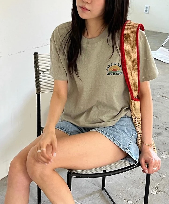 Diana - Korean Women Fashion - #momslook - Take Tee - 12