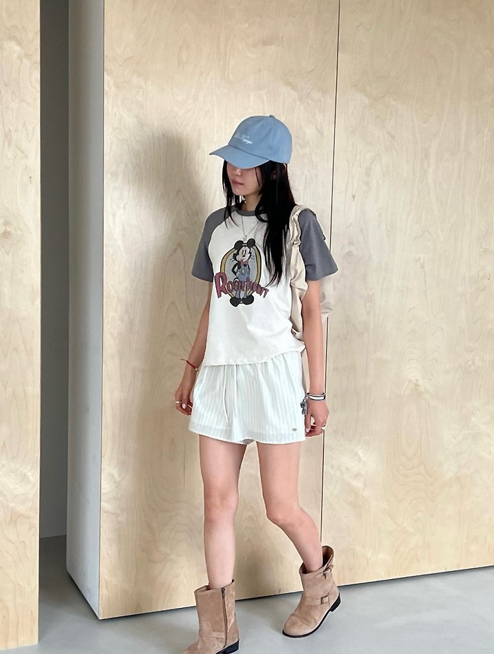 Diana - Korean Women Fashion - #momslook - Rabbit Raglan Tee - 11