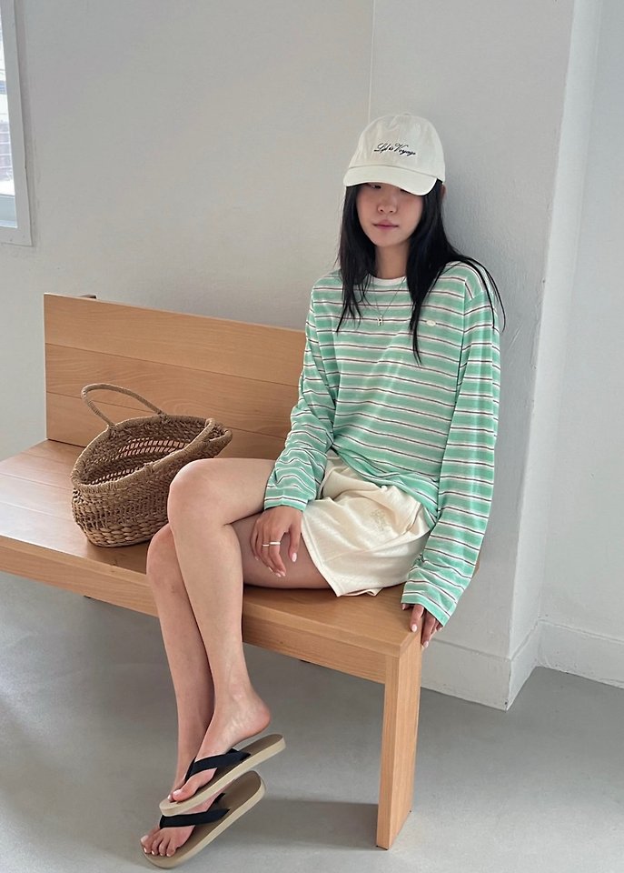 Diana - Korean Women Fashion - #momslook - Slush Stripe Tee - 8