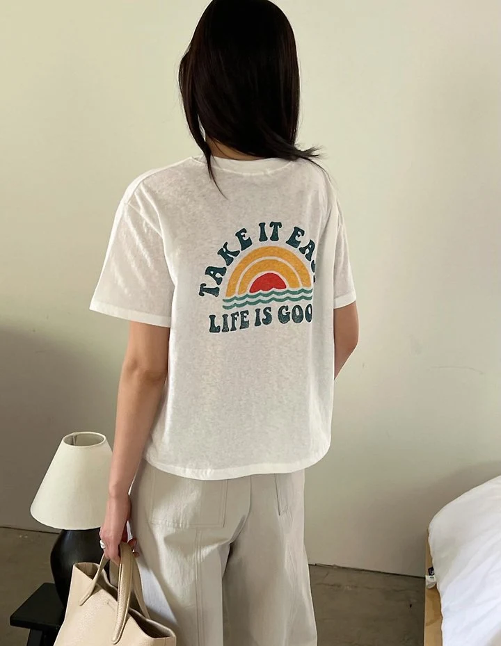 Diana - Korean Women Fashion - #restrostyle - Take Tee - 5