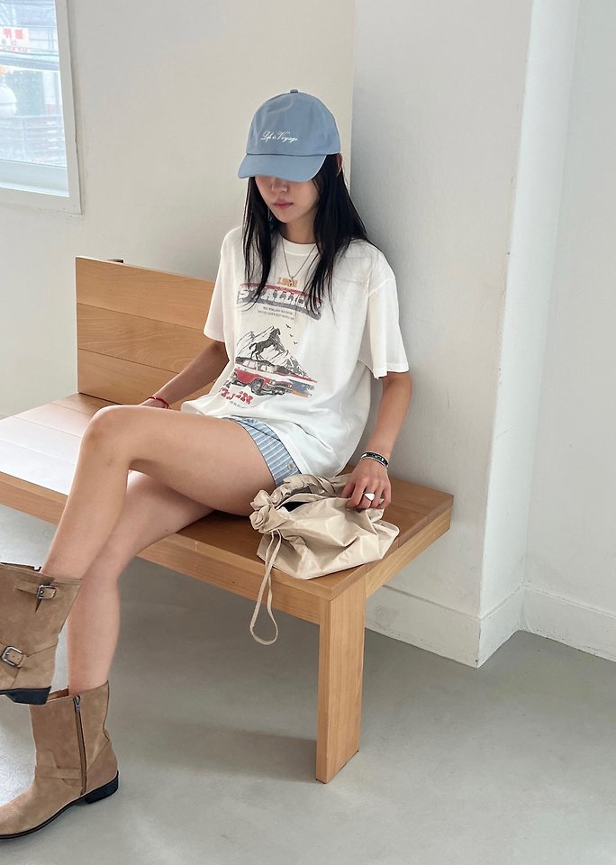 Diana - Korean Women Fashion - #romanticstyle - Star Leon Tee - 9