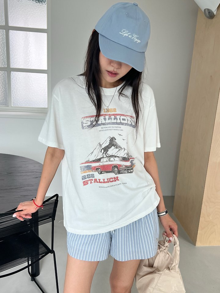 Diana - Korean Women Fashion - #thatsdarling - Star Leon Tee - 11