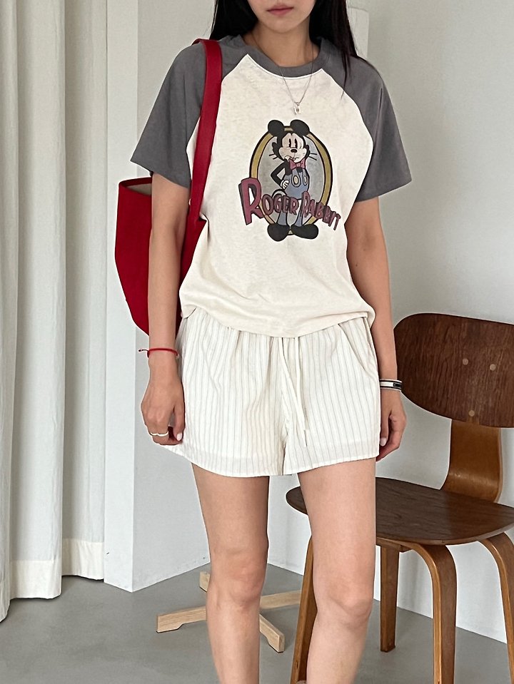Diana - Korean Women Fashion - #thelittlethings - Rabbit Raglan Tee - 10