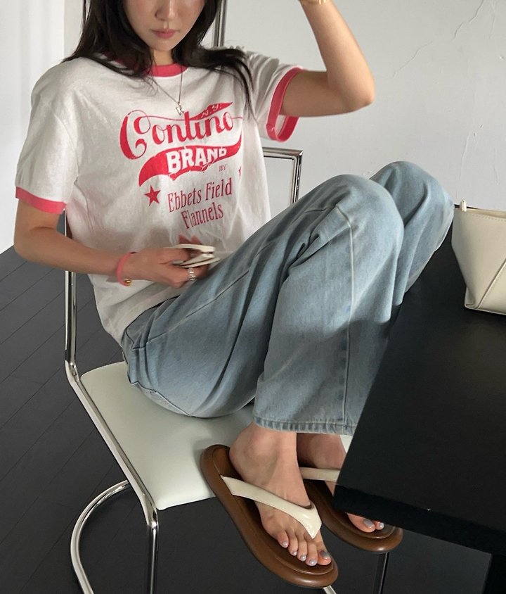 Diana - Korean Women Fashion - #vintageinspired - Field Tee - 5