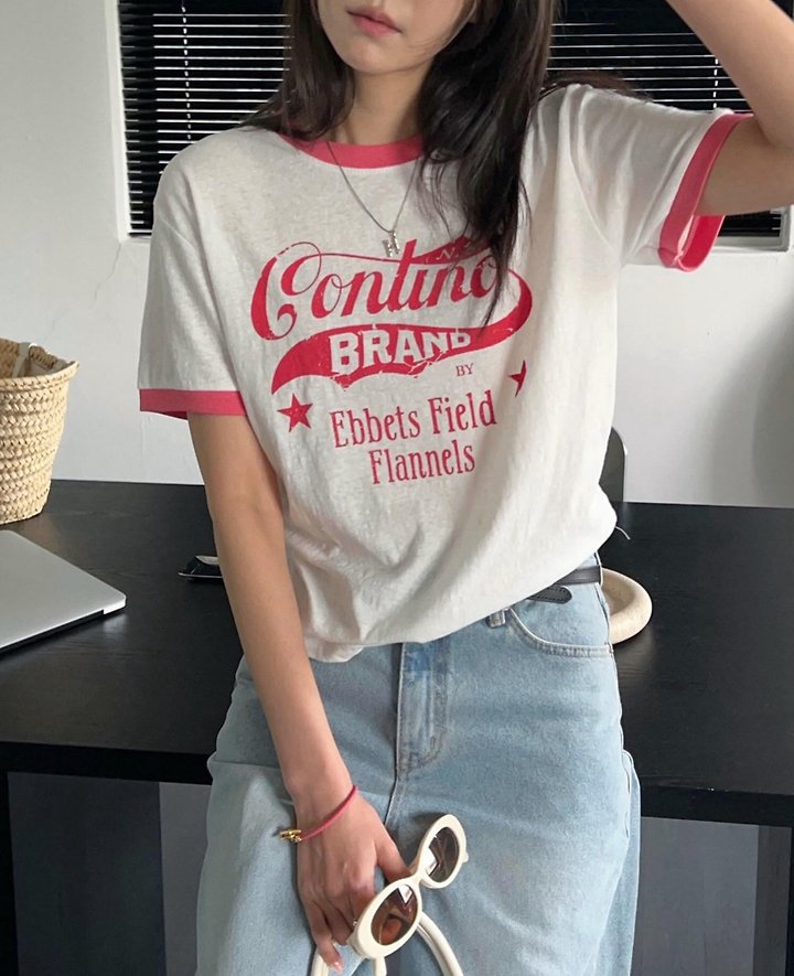 Diana - Korean Women Fashion - #vintagekidsstyle - Field Tee - 6