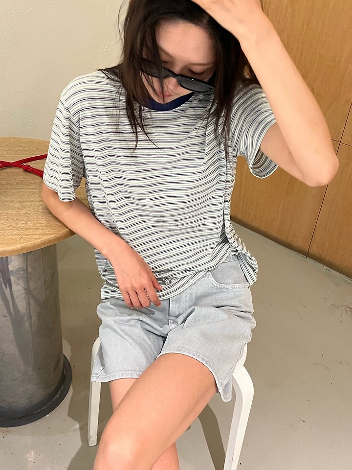 Diana - Korean Women Fashion - #womensfashion - Vicky Stripe Tee - 10