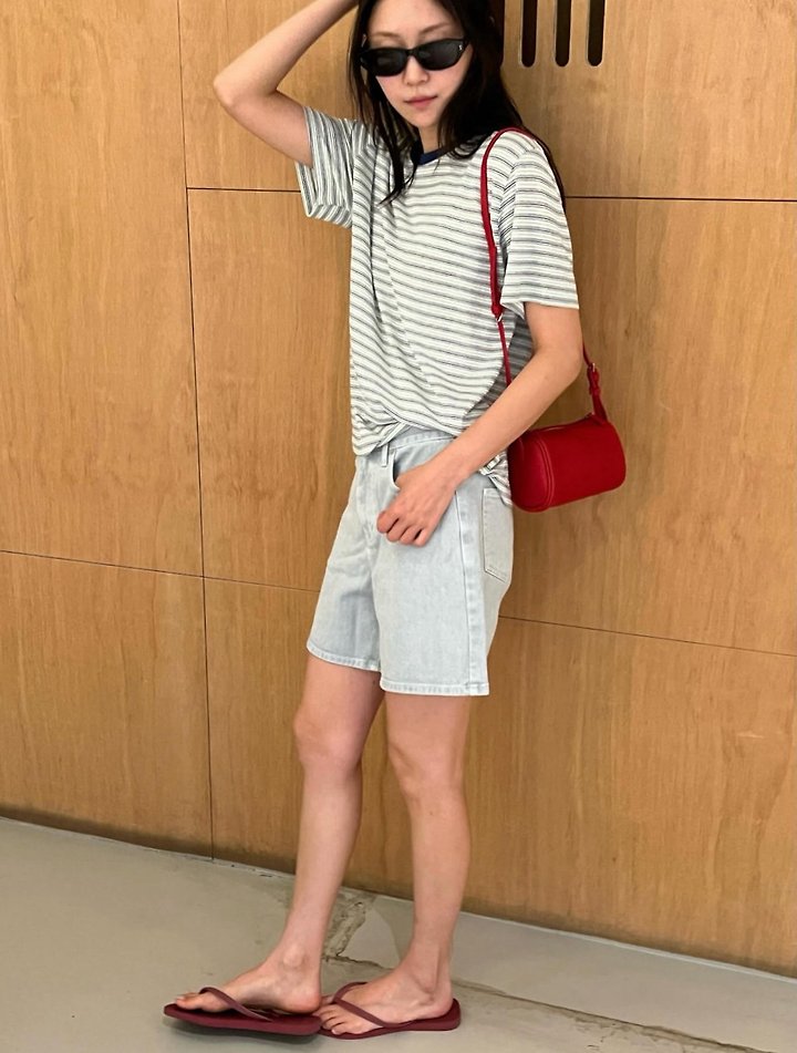 Diana - Korean Women Fashion - #womensfashion - Vicky Stripe Tee - 8