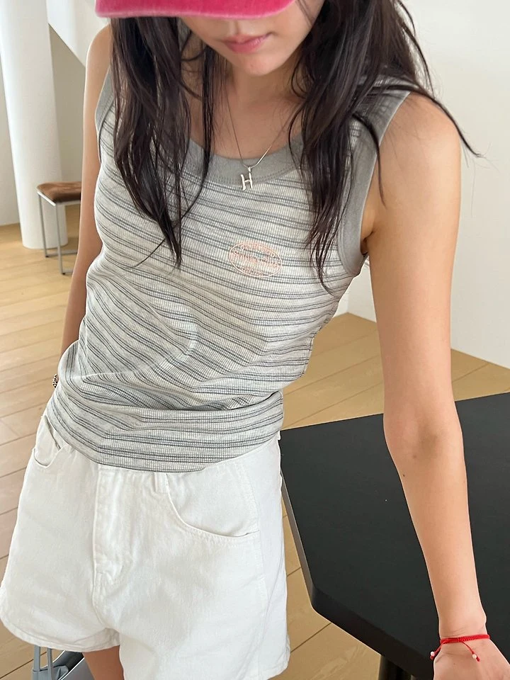 Diana - Korean Women Fashion - #womensfashion - Coco Sleeveless Tee - 11
