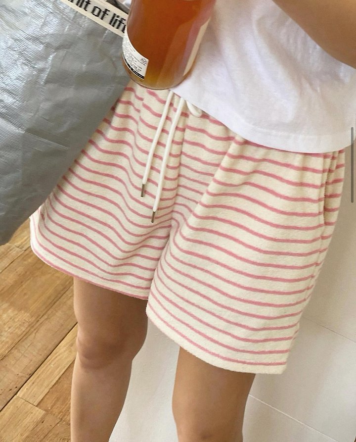 Diana - Korean Women Fashion - #womensfashion - Marine Terry Shorts - 9