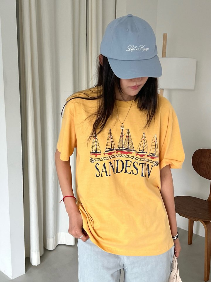 Diana - Korean Women Fashion - #womensfashion - Ocean Tee - 8