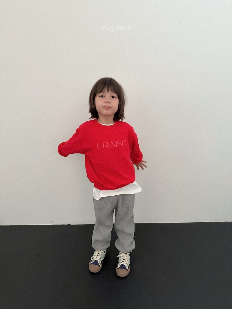 Digreen - Korean Children Fashion - #Kfashion4kids - Flat Waffle Pants - 5