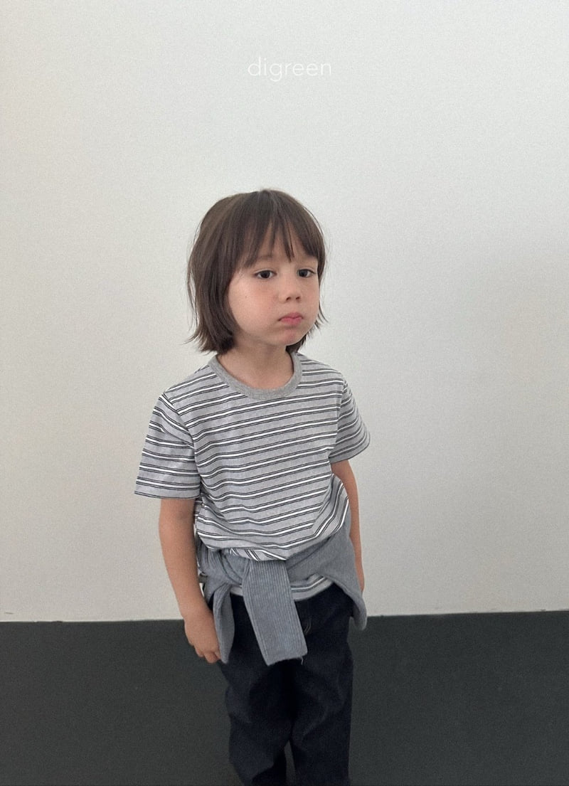 Digreen - Korean Children Fashion - #kidzfashiontrend - Loopy Short Sleeve Tee - 4
