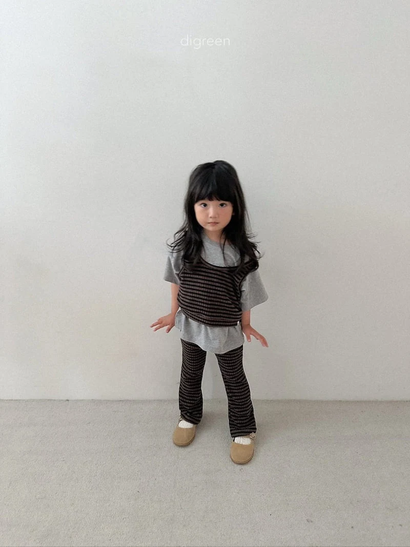 Digreen - Korean Children Fashion - #Kfashion4kids - Rose Vest - 10