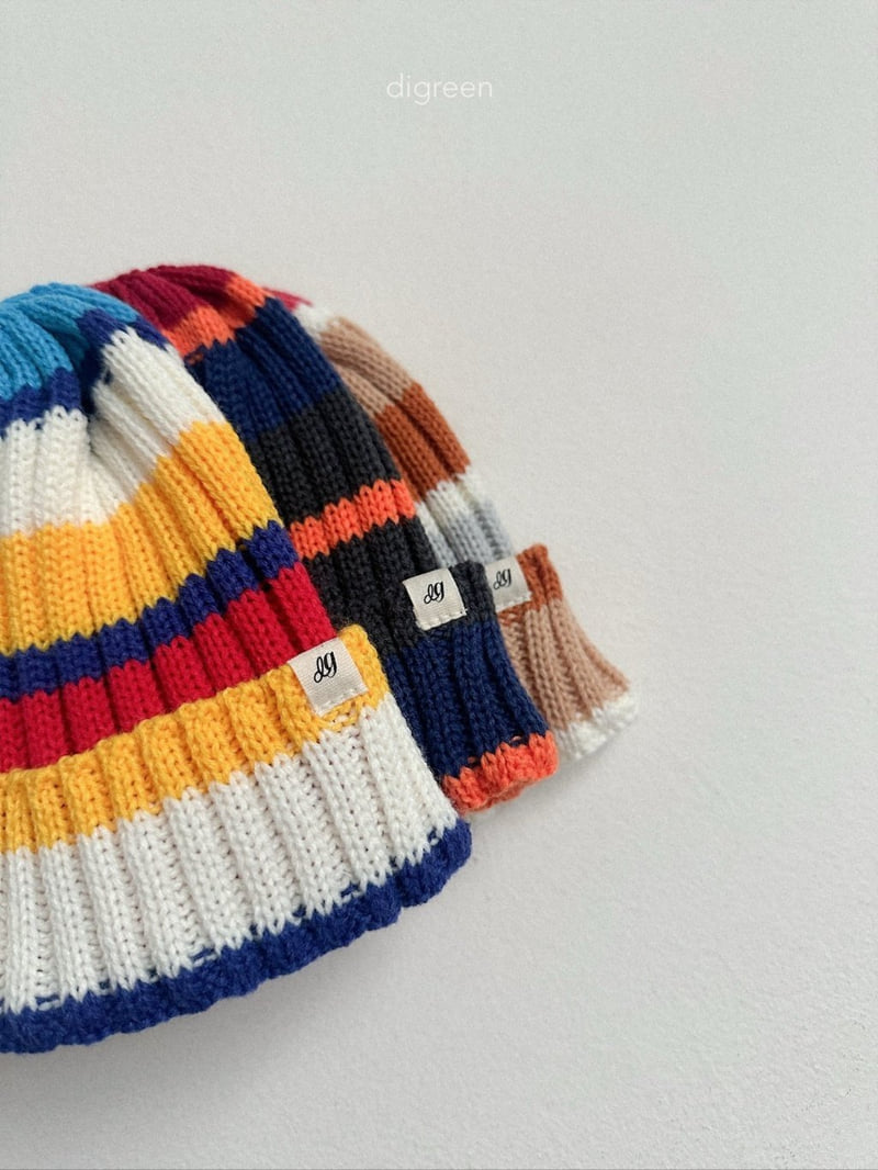Digreen - Korean Children Fashion - #Kfashion4kids - Multi Beanie - 3