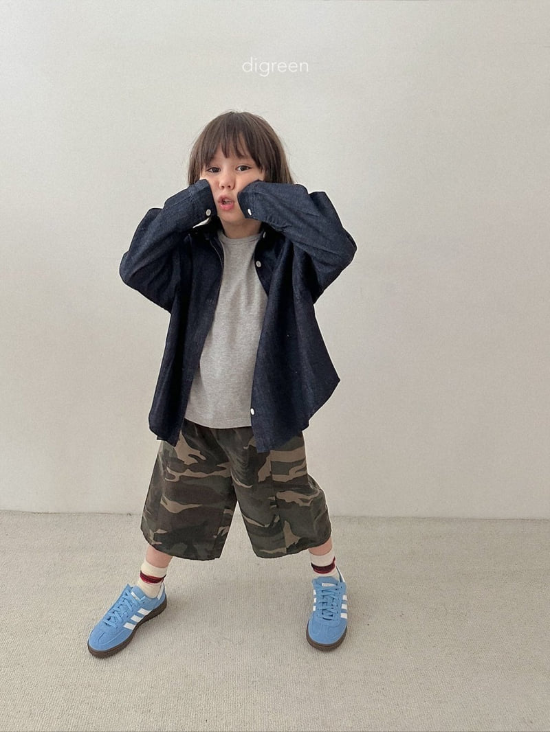 Digreen - Korean Children Fashion - #childofig - Camo Bermuda - 10