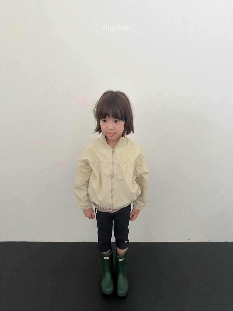 Digreen - Korean Children Fashion - #childofig - Ribbed Capri Leggings - 7