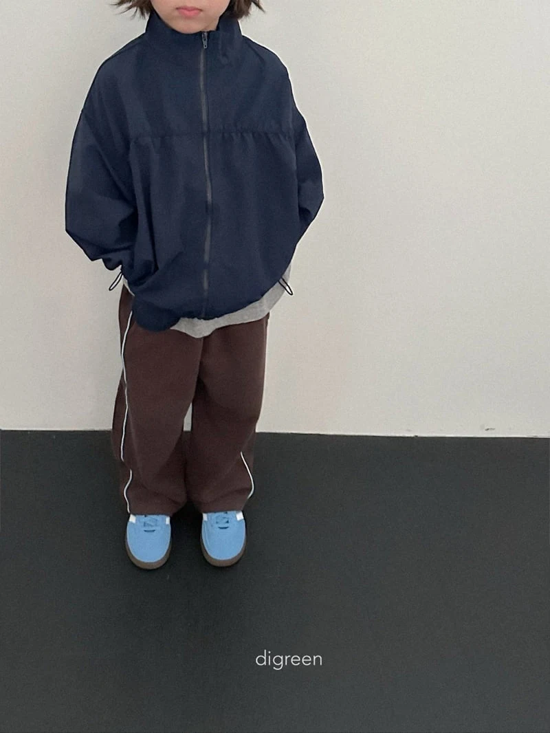 Digreen - Korean Children Fashion - #childofig - Rib Windbreaker - 6