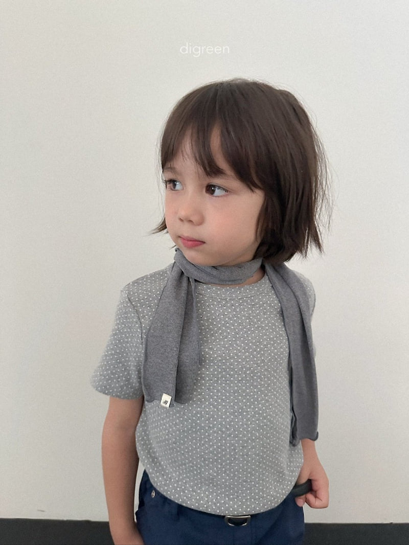 Digreen - Korean Children Fashion - #childofig - Emily Dot Tee - 8