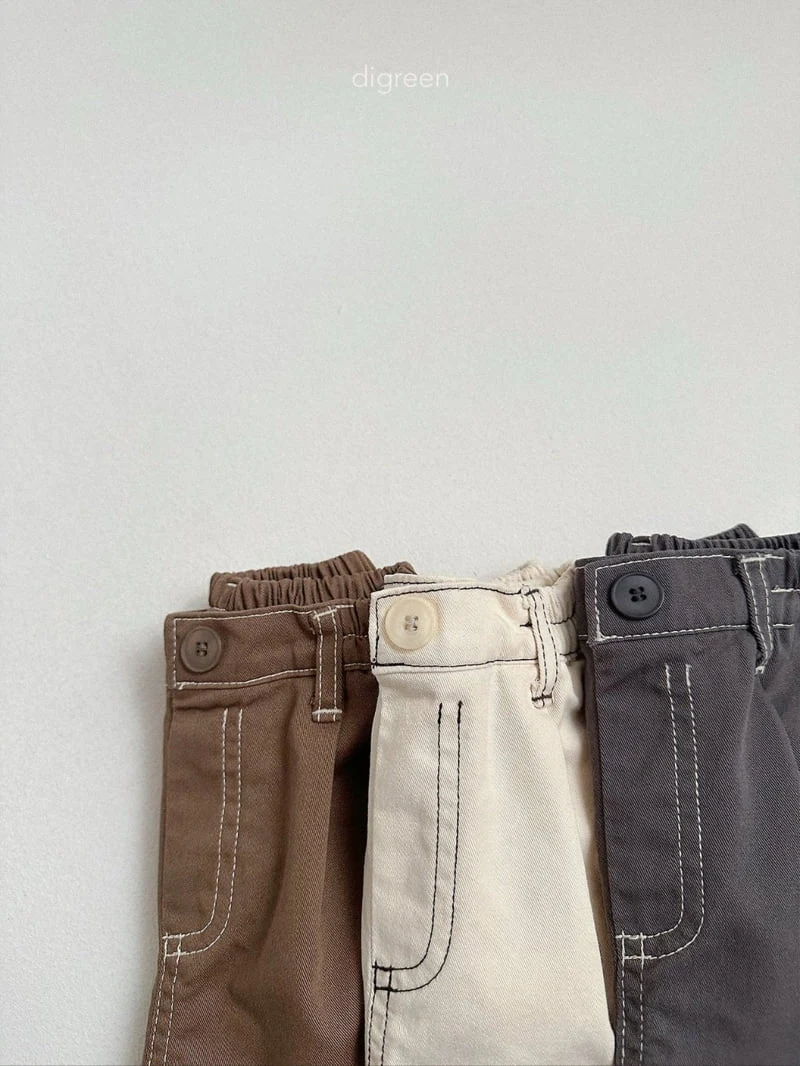 Digreen - Korean Children Fashion - #prettylittlegirls - Stitch Bermuda Pants - 4