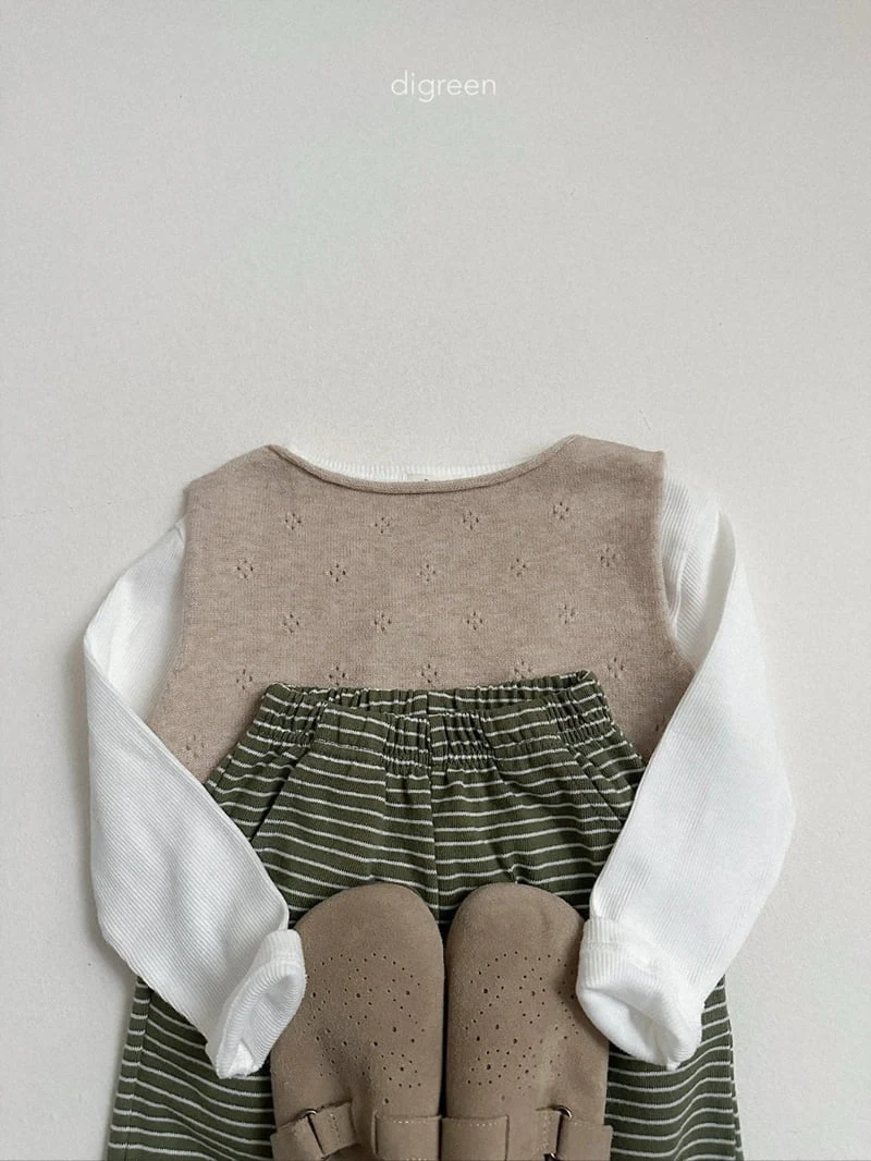 Digreen - Korean Children Fashion - #childofig - More Vest - 4