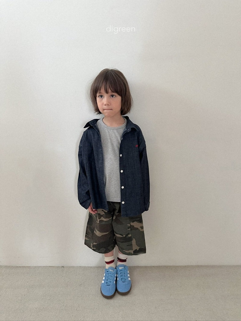 Digreen - Korean Children Fashion - #childrensboutique - Camo Bermuda - 11