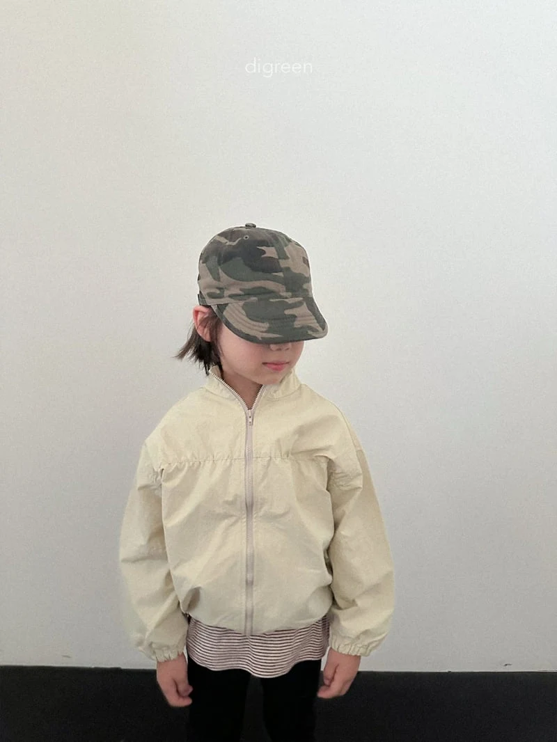 Digreen - Korean Children Fashion - #childrensboutique - Rib Windbreaker - 8