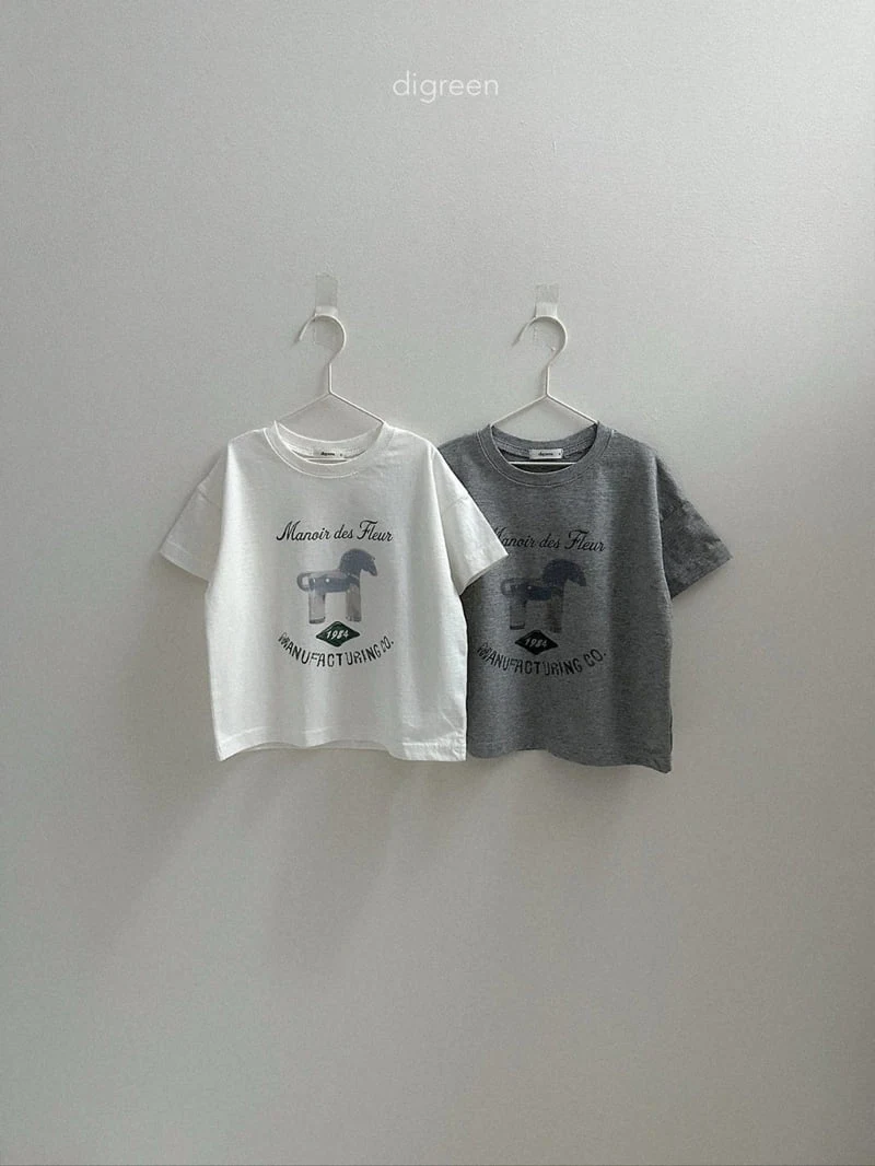 Digreen - Korean Children Fashion - #childrensboutique - Maiden Short Sleeve Tee