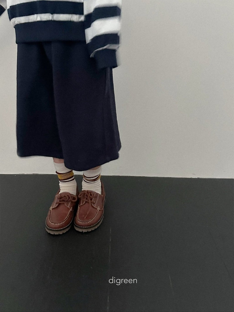 Digreen - Korean Children Fashion - #childrensboutique - Moss Bermuda Pants - 8