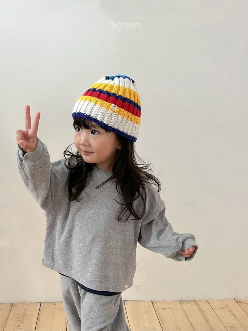 Digreen - Korean Children Fashion - #childrensboutique - Multi Beanie - 12