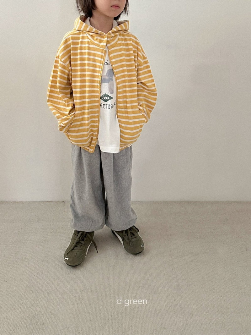 Digreen - Korean Children Fashion - #discoveringself - Sand Terry Jogger Pants - 7