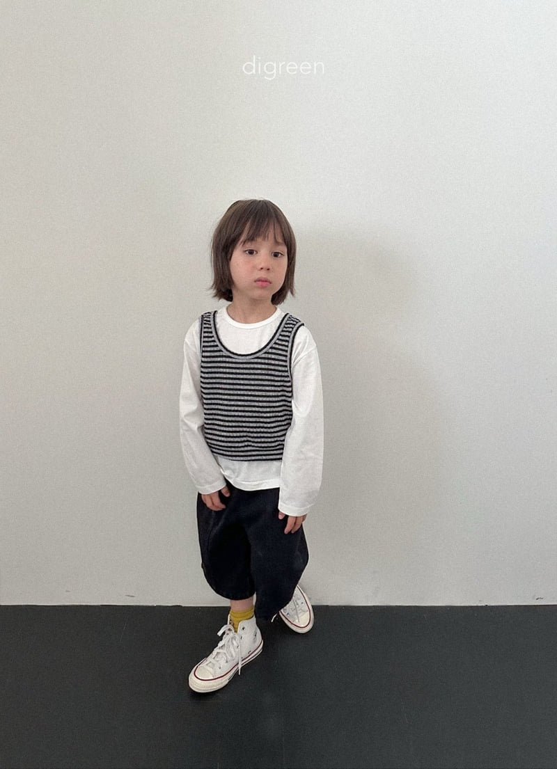 Digreen - Korean Children Fashion - #discoveringself - Rose Vest - 5