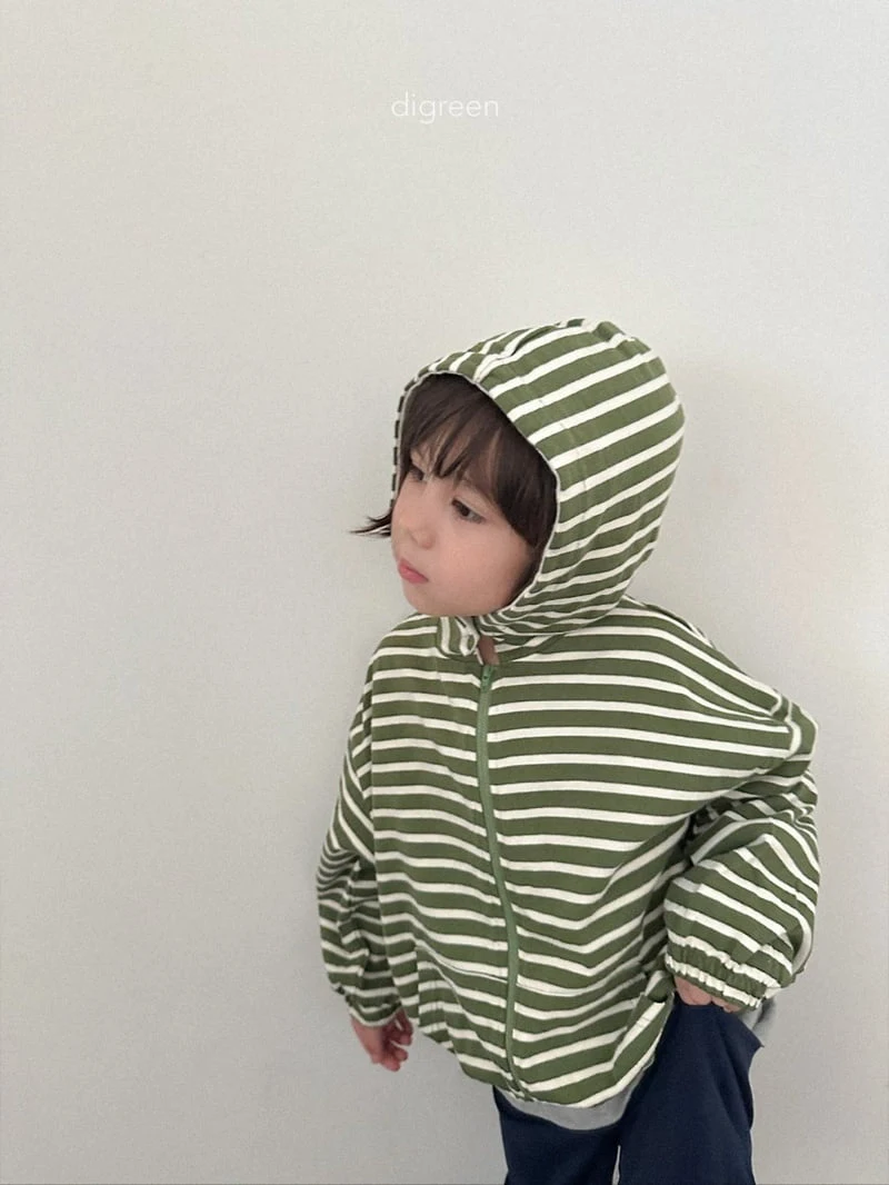 Digreen - Korean Children Fashion - #discoveringself - Candy Zip Hoodie - 6