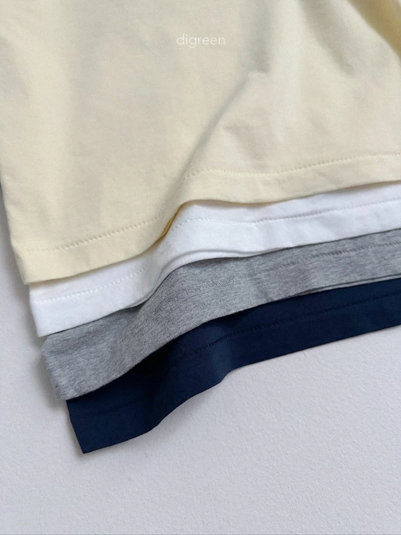 Digreen - Korean Children Fashion - #fashionkids - Autumn Basic Tee