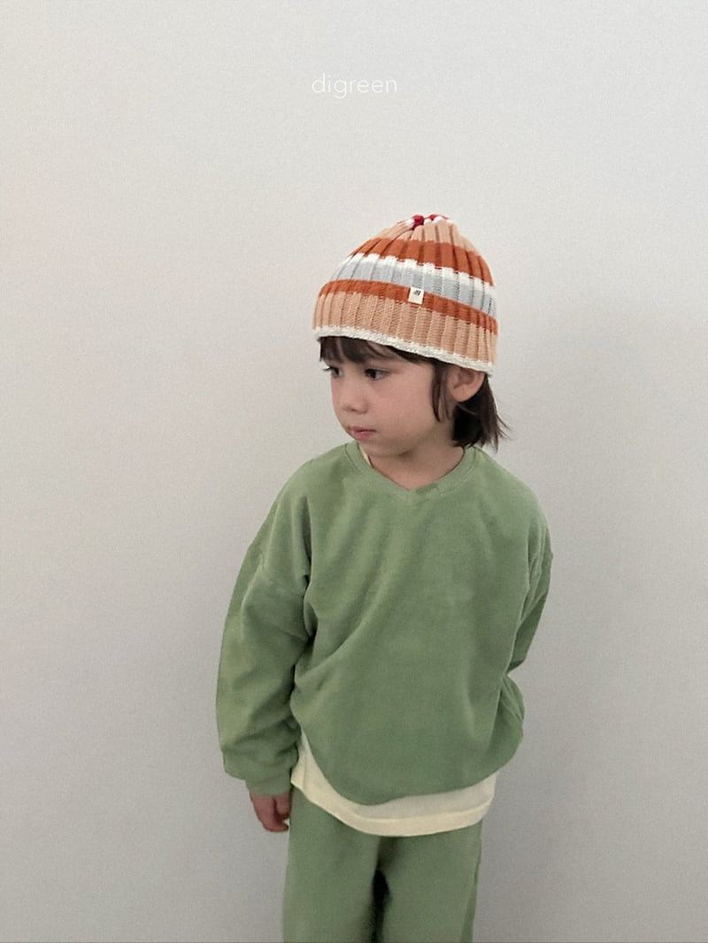 Digreen - Korean Children Fashion - #fashionkids - Sand Terry Sweatshirt - 9
