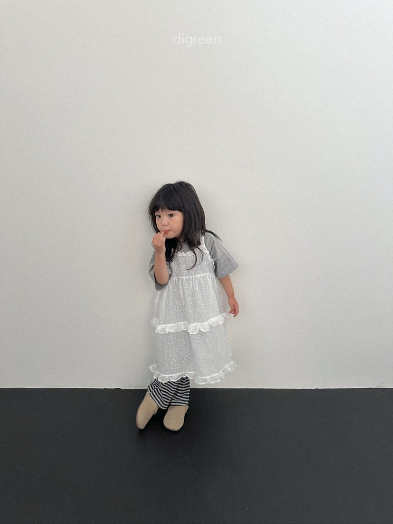 Digreen - Korean Children Fashion - #fashionkids - Flower One-piece - 8