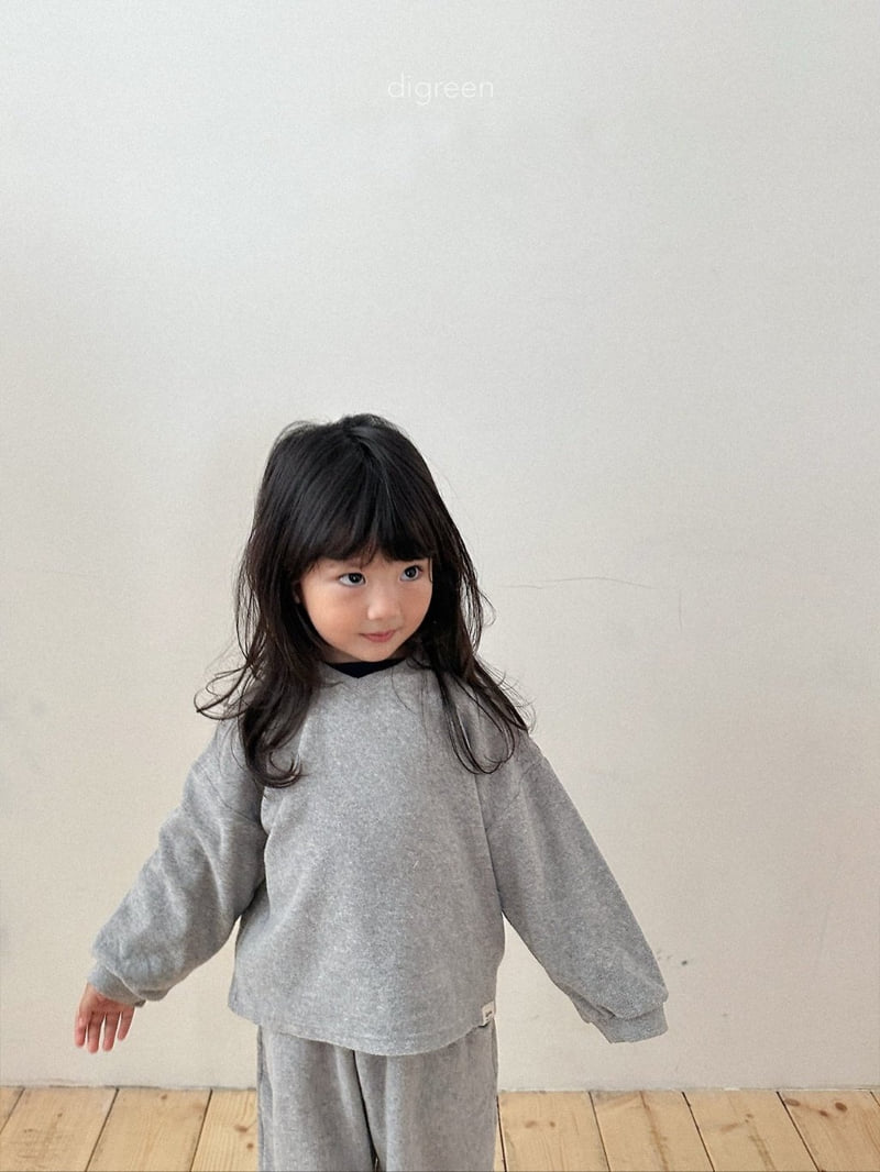Digreen - Korean Children Fashion - #kidsshorts - Sand Terry Sweatshirt - 10